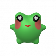3d model - 90980tuthfrogg