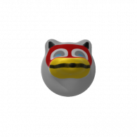 3d model - Raccoon/Bird