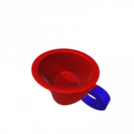 3d model - Bug mug