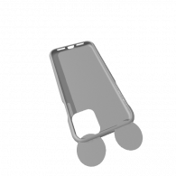 3d model - frog phone case