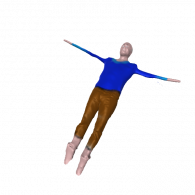 3d model - The Simple Man