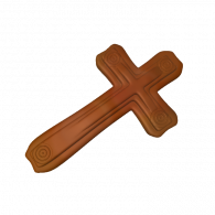 3d model - Crucifix Pendant