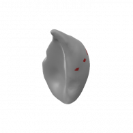 3d model - duck mask with strap 
