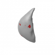 3d model - duck mask with strap 