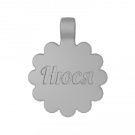3d model - Flower Pendant 3
