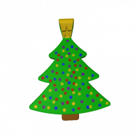 3d model - pino de navidad