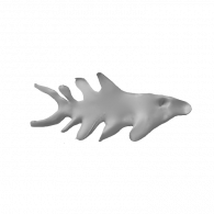 3d model - poisson d'avril