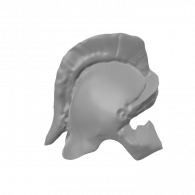 3d model - Roman Helmet