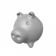 3d model - piggy