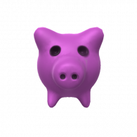 3d model - pig 92329