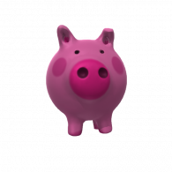 3d model - piggy