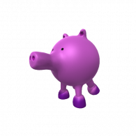 3d model - pig