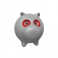 3d model - pig