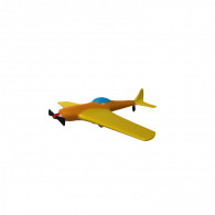 3d model - Aeroplano