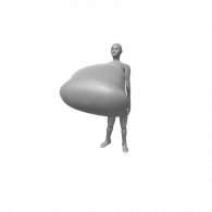 3d model - prego ladyy larg 