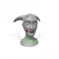 3d model - Demonio