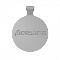 3d model - Round Pendant