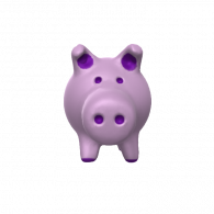 3d model - piggy