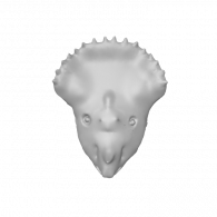 3d model - triceritops