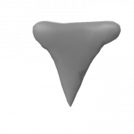 3d model - triangle man body