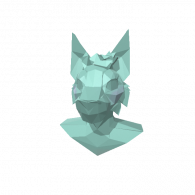 3d model - Frost colour paint test