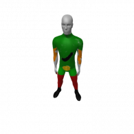 3d model - Superhero