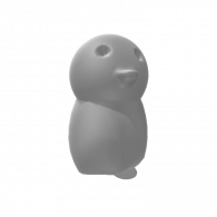 3d model - jacks penguin project 