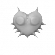 3d model - Majora's Mask (step 4)