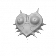 3d model - Majora's Mask (step 4)