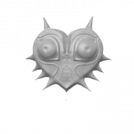 3d model - Majora's Mask (step 6)