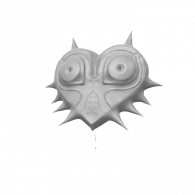 3d model - Majora's Mask (step 7)