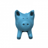 3d model - shark pig