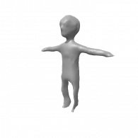 3d model - Human Form 2