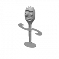 3d model - Forky 2