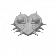 3d model - Majora's Mask (step 12- fixed eyes)