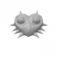 3d model - Majora's Mask (19BottomSpikesDone)