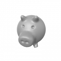 3d model - Piggy Bank