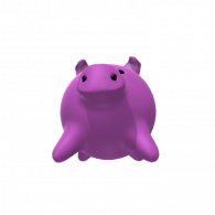 3d model - piggy