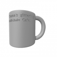 3d model - mug with family r