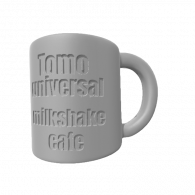 3d model - mug with family r