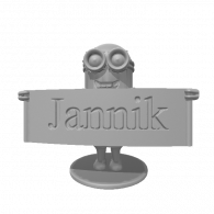 3d model - Minion Jannik Figur