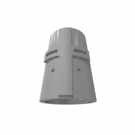 3d model - křižácká helma3