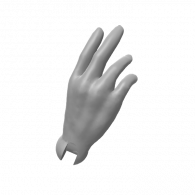 3d model - Altered -Hand-