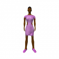 3d model - lovely lady