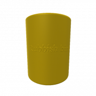 3d model - rubbish bin