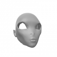 3d model - final alien head