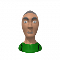 3d model - man 