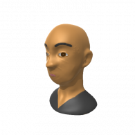 3d model - vin diesel