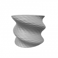 3d model - papas vase