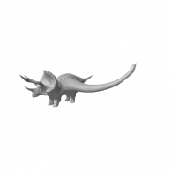 3d model - Triceratops